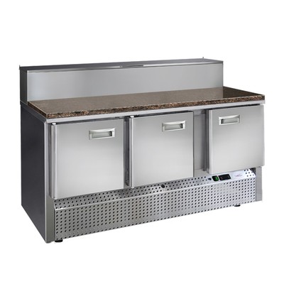 Стол холодильный для пиццы Finist СХСнпцг-700-3(1/6)