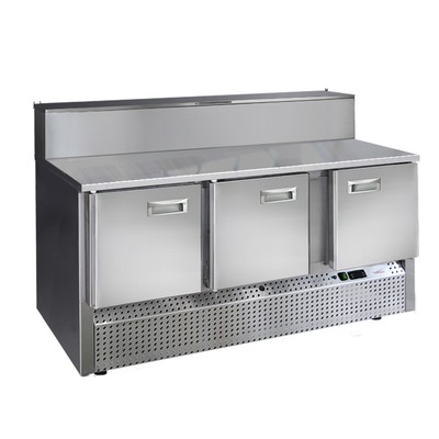 Стол холодильный для пиццы Finist СХСнпц-700-3(1/3)