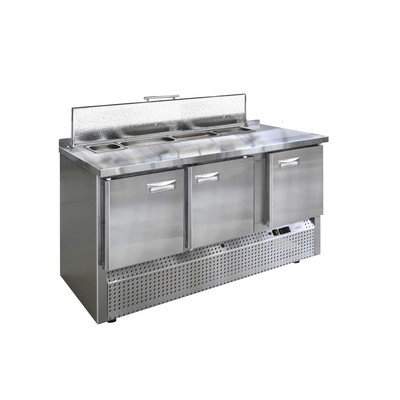 Стол холодильный для салатов Finist СХСнс-600-3(1/3)