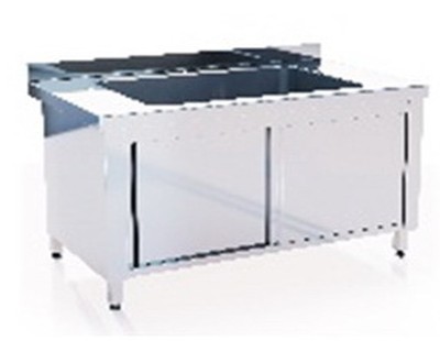 Стол закрытый с ванной СВПШК 800x600