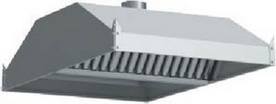 Вентиляционный зонт центральный ЗВЦШ (L=2500, S=1800, H=350)