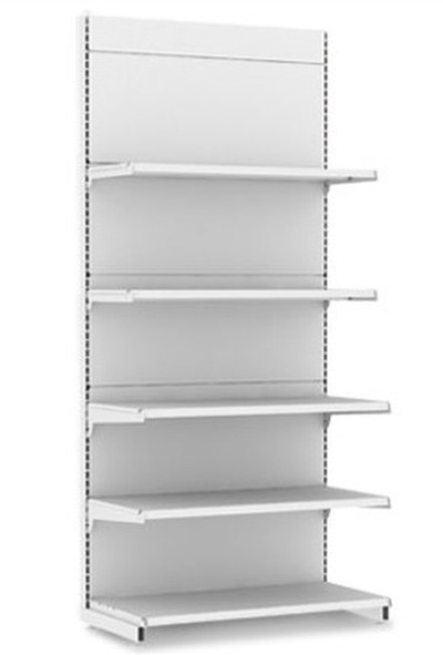 Стойка 30х60 с торцевой базой, G=370 Н = 1800 для стеллажа Криспи Eco Line
