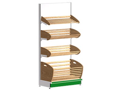 Полка хлебная для стеллажа Русь СК0100