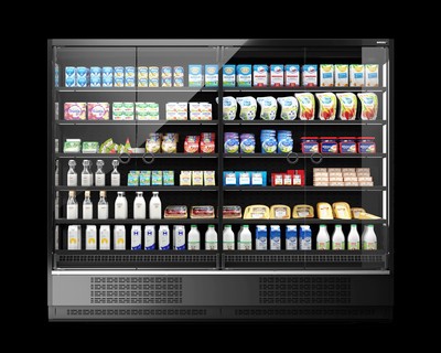 Охлаждаемый стеллаж DAZZL Vega SG 070 H195 Plug-in 125 (0/+7)