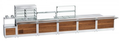 Стенка передняя для Hot Line МПН-45Х (Дуб, 431 мм)