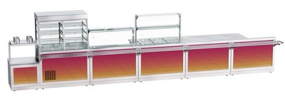 Стенка передняя для Hot Line МПН-90Х (Красное золото, 865 мм)