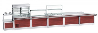 Стенка передняя для Hot Line МПВ-45Х (Вишня, 141 мм)