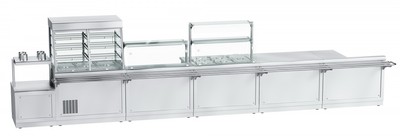 Стенка передняя для Hot Line МПВ-45Х (Нерж, 141 мм)