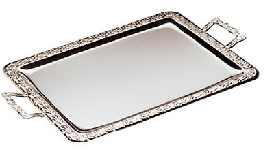 Поднос металлический с ручками APS 00081
