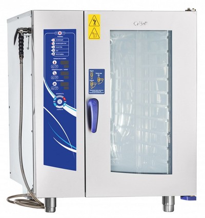 Пароконвектомат Abat ПКА 10-1/1ПМ2 (лицо нерж.)