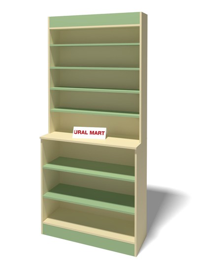 Стеллаж пристенный СА-0109 