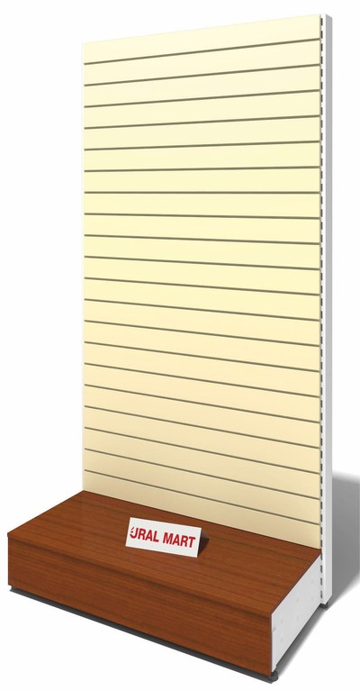 Стеллаж пристенный с экономпанелью СПУ -120х235э 