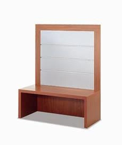 Витрина открытая с экономпанелью 1040х460х1400 мм 