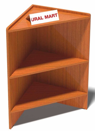 Прилавок угловой внутренний (ВЕРХ-ДСП) УПВ-02-(Д) 