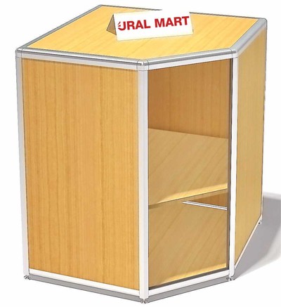 Прилавок рабочий угловой ПРА-01/07У