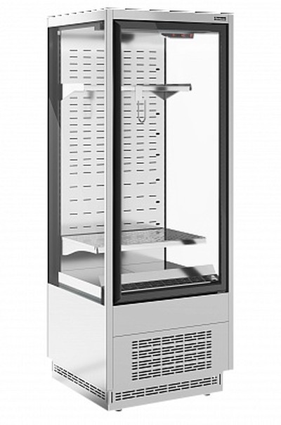 Холодильная витрина для мяса Carboma Cube Flesh 2 FC20-07 VV 0,7-1 фронт X7 (версия 2.0) (0430)