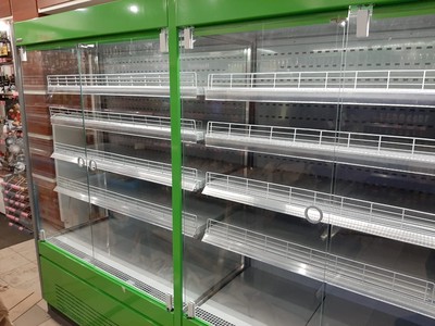 Холодильная горка Ариада Crosby (Кросби) ВС 1.70АG-2500 (стеклянный фронт, встройка)