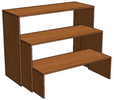 Набор столов для раскладки товара Срт-7 