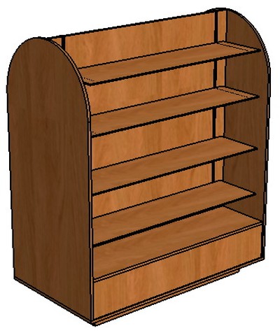 Островной стеллаж ОС-1 