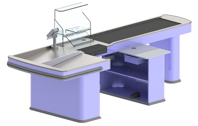 Кассовый бокс "Супервайд" 210ТР с увеличенным накопителем
