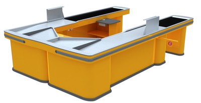 Кассовый бокс "Твин" 120/180ТР для гипермаркетов