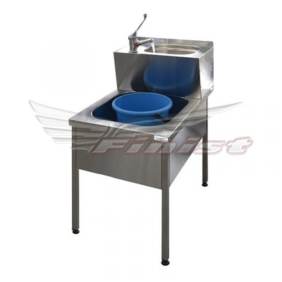 Ванна моечная МОПовая 2-ярусная Финист ВМц 500х700х850