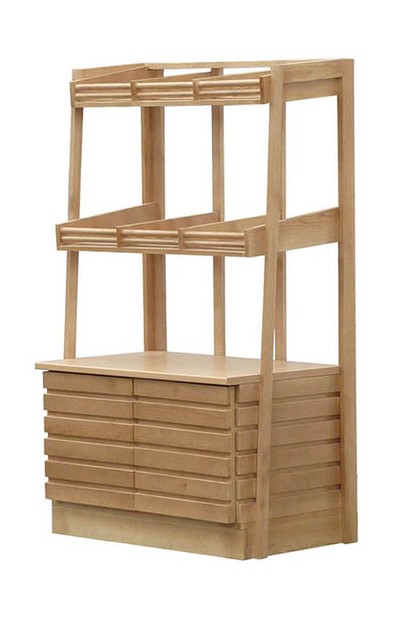 Стеллаж "Тихвинъ с тумбой"