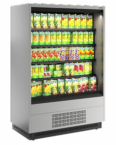 Пристенная витрина Carboma Cube 2 FC20-07 VM 1,3-2 0300 (версия 2.0) (9006-9005)