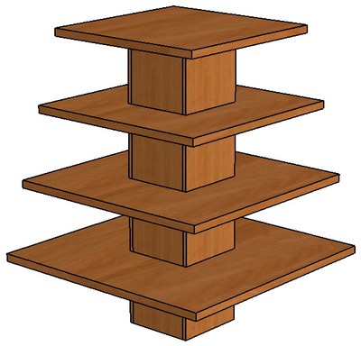 Островной стеллаж ОС-3 