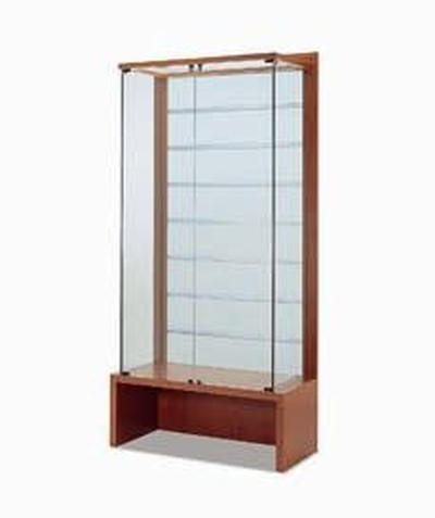 Витрина закрытая с экономпанелью 1040х460х2160 мм 