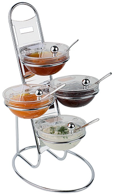 Подставка для мюсли APS 11498 (4 чаши)