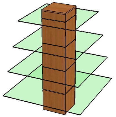 Островной стеллаж ОС-4 
