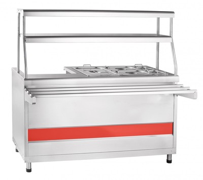 Мармит паровой 1-х и 2-х блюд Аста ЭМК-70КМУ кашир.