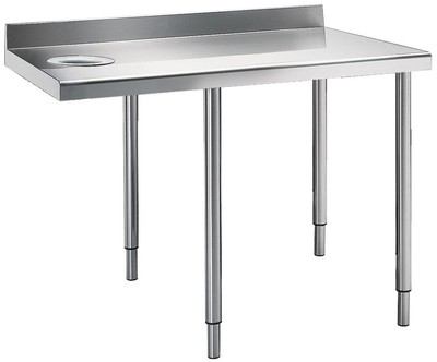 Стол пристенный ANGELO PO 12TAFS (с круглым отверстием)