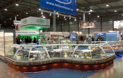 Холодильная витрина Технохолод ПВХС(д) "Сфера"-3,75 б/б