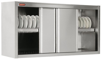 Шкаф настенный (закрытая полка) для тарелок ANGELO PO 14PSC