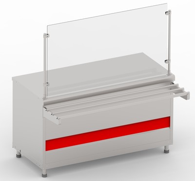 Комплект защитных экранов (1500 мм) для ПГН (без полок)