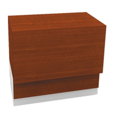 Прилавок 17 Passage глухой с ящиком