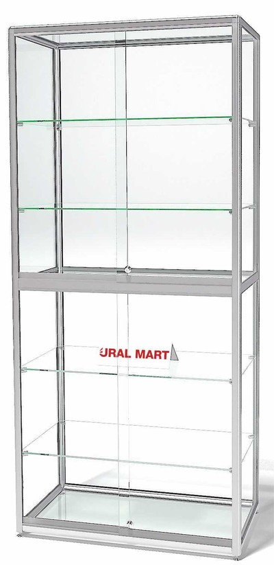 Витрина демонстрационная без фриза ВДА-02/09Р1 (раздвижные дверки)