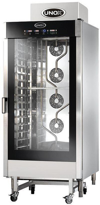 Газовый пароконвектомат Unox XVC 1015G (напольный, тележка включена)