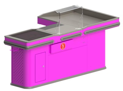 Кассовый бокс "Унимак" 90ТР для супермаркетов (бокс-трансформер)