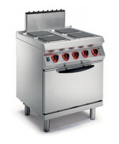 Плита 4-конфорочная 700 серии ANGELO PO 1G1PE2EV