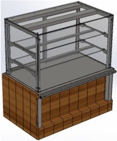 Витрина кондитерская Refettorio RC31А