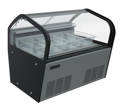 Настольная холодильная витрина Полюс Carboma JOY I60 VL 0,8-1