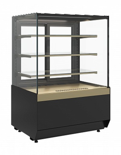 Витрина нейтральная Carboma Cube KC70 N 0,9-1 LIGHT (версия 2.0)