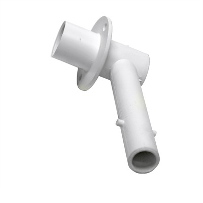 Патрубок задн.тр.спуска (белый) для Polair