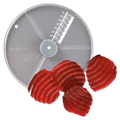 Диск-слайсер для нарезки волнистыми ломтиками 2 мм для Robot Coupe