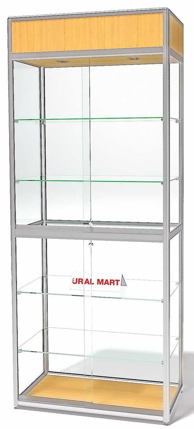 Витрина демонстрационная с фризом ВДА-02/09ФР2