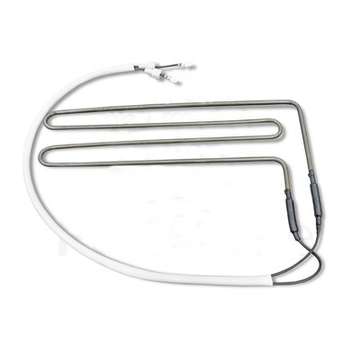 ТЭН батареи испарителя Р=300вт для Polair DP102 (Lпров=700, трубка ПВХ L=0.67м, 2штыр нак с колп)