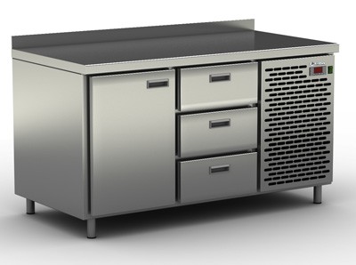 Шкаф-стол морозильный СШН-3,1-1400